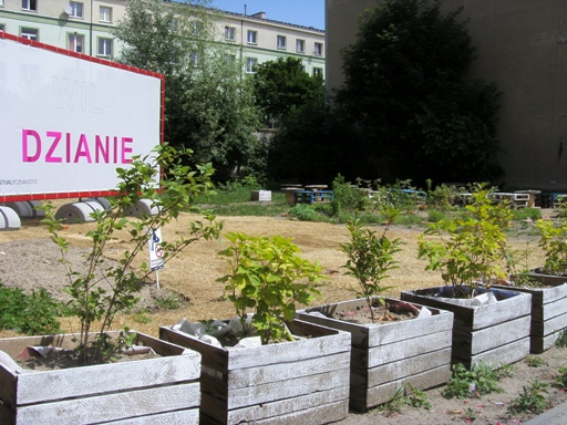 Ogródek na ulicy Fabrycznej