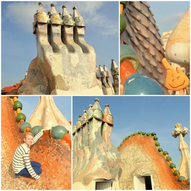 Smocze kominy Casa Batlló